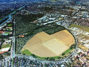 Die Straße "Am Aubuckel" als Knackpunkt der BUGA-Planungen