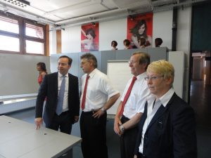 Bildungszentrum Besuch Meinhardt Reinemund