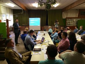 Volles Haus bei der FDP-Infoveranstaltung im Schützenhaus in der Au