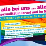 Bürger im Boot: Ehe für alle bei uns … alles gut? Über Homosexualität in Israel und im Nahen Osten