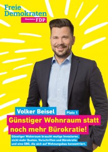 1. Volker Beisel, 42, aus Neuhermsheim, Immobilienkaufmann