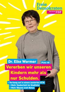 48. Dr. Elke Wormer, 72, vom Waldhof, Rechtsanwältin