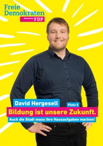 5. David Hergesell, 27, aus Neckarau, Bildungswissenschaftler