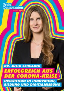 Dr. Julia Schilling – Kandidatin zur Landtagswahl 2021 für Mannheim-Nord (Wahlkreis 35)