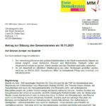 Noch 25 Jahre später aktuell: Auf grünen Achsen ins Quadrat. Das FDP Konzept für Klimaschutz und ein attraktives Stadtbild.