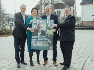 Christian Specht wird als Kandidat der Mitte unterstützt von CDU, FDP und Mannheimer Liste